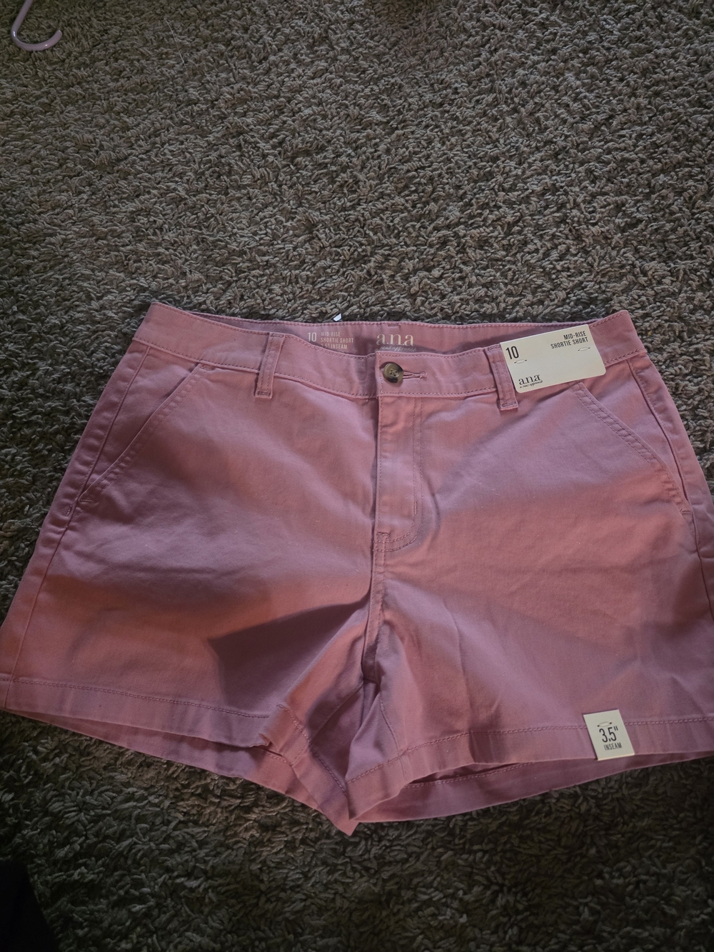 a.n.a Pink Chino Shorts - Women's